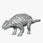 Ankylosaurus Basemesh 3D Model_(1)