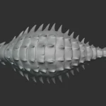 Ankylosaurus Basemesh 3D Model_(5)