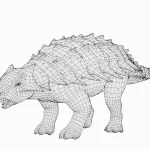 Ankylosaurus Basemesh 3D Model_(9)