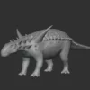 Antarctopelta Basemesh 3D Model Free Download 3D Model Creature Guard 10