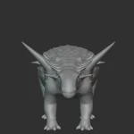 Antarctopelta Basemesh 3D Model_(4)