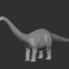 Apatosaurus Basemesh 3D Model Free Download 3D Model Creature Guard 12