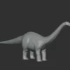 Apatosaurus Basemesh 3D Model Free Download 3D Model Creature Guard 13