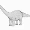 Apatosaurus Basemesh 3D Model Free Download 3D Model Creature Guard 18