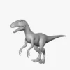 Atrociraptor Basemesh 3D Model Free Download 3D Model Creature Guard 9