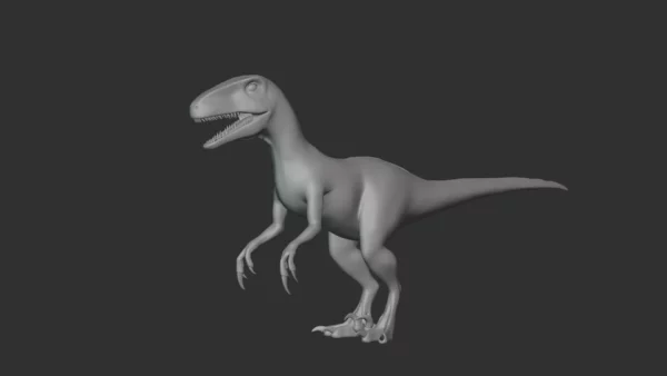 Atrociraptor Basemesh 3D Model Free Download 3D Model Creature Guard 3
