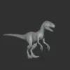 Atrociraptor Basemesh 3D Model Free Download 3D Model Creature Guard 14