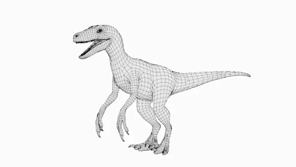 Austroraptor Basemesh 3D Model Free Download 3D Model Creature Guard 7
