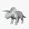 Avaceratops Basemesh 3D Model Free Download 3D Model Creature Guard 7