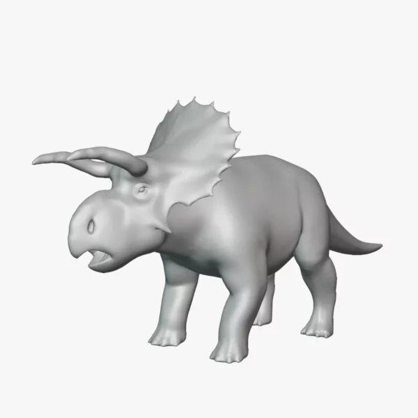 Avaceratops Basemesh 3D Model Free Download 3D Model Creature Guard