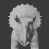 Avaceratops Basemesh 3D Model Free Download 3D Model Creature Guard 11