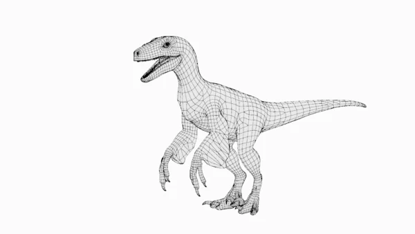 Bambiraptor Basemesh 3D Model Free Download 3D Model Creature Guard 9