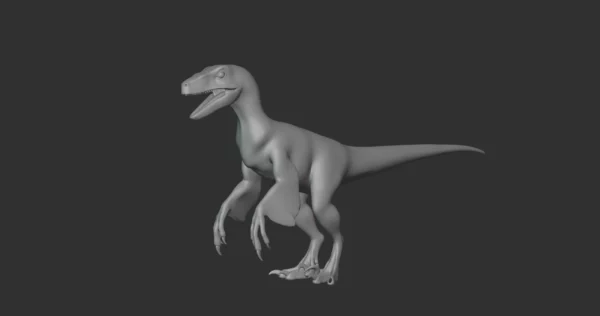 Bambiraptor Basemesh 3D Model Free Download 3D Model Creature Guard 3