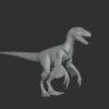 Bambiraptor Basemesh 3D Model Free Download 3D Model Creature Guard 13