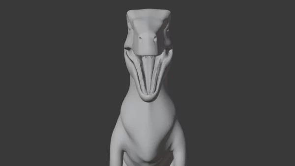 Bambiraptor Basemesh 3D Model Free Download 3D Model Creature Guard 6