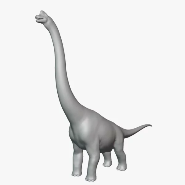 Brachiosaurus Basemesh 3D Model Free Download 3D Model Creature Guard