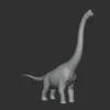 Brachiosaurus Basemesh 3D Model Free Download 3D Model Creature Guard 13