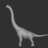 Brachiosaurus Basemesh 3D Model Free Download 3D Model Creature Guard 14