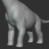 Brachiosaurus Basemesh 3D Model Free Download 3D Model Creature Guard 16