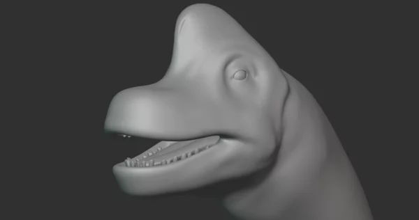 Brachiosaurus Basemesh 3D Model Free Download 3D Model Creature Guard 8