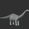 Brontosaurus Basemesh 3D Model Free Download 3D Model Creature Guard 13