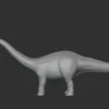 Brontosaurus Basemesh 3D Model Free Download 3D Model Creature Guard 14