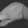 Brontosaurus Basemesh 3D Model Free Download 3D Model Creature Guard 15