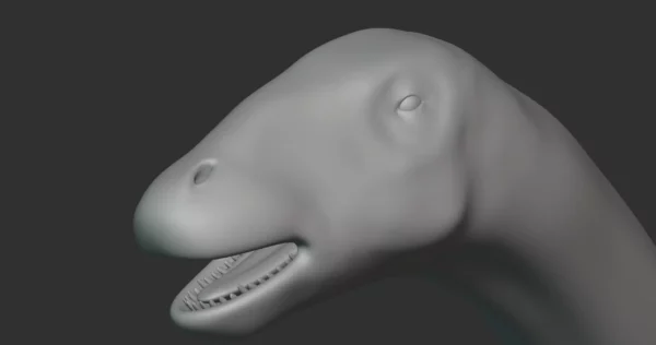 Brontosaurus Basemesh 3D Model Free Download 3D Model Creature Guard 9