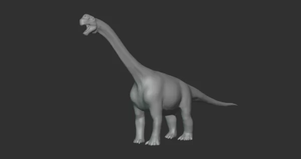 Camarasaurus Basemesh 3D Model Free Download 3D Model Creature Guard 3