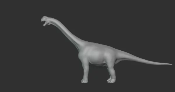 Camarasaurus Basemesh 3D Model Free Download 3D Model Creature Guard 5