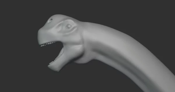 Camarasaurus Basemesh 3D Model Free Download 3D Model Creature Guard 6