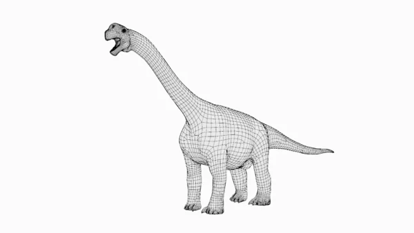 Camarasaurus Basemesh 3D Model Free Download 3D Model Creature Guard 10