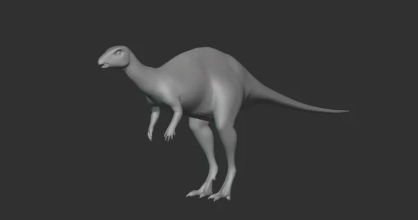 Camptosaurus Basemesh 3D Model Free Download 3D Model Creature Guard 3