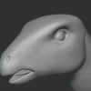 Camptosaurus Basemesh 3D Model Free Download 3D Model Creature Guard 15