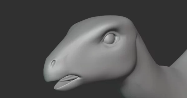 Camptosaurus Basemesh 3D Model Free Download 3D Model Creature Guard 6