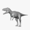Carcharodontosaurus Basemesh 3D Model Free Download 3D Model Creature Guard 10