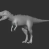 Carcharodontosaurus Basemesh 3D Model Free Download 3D Model Creature Guard 12