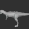 Carcharodontosaurus Basemesh 3D Model Free Download 3D Model Creature Guard 14