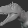 Carcharodontosaurus Basemesh 3D Model Free Download 3D Model Creature Guard 15