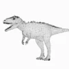Carcharodontosaurus Basemesh 3D Model Free Download 3D Model Creature Guard 18