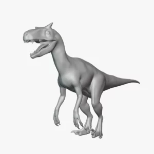 Carnoraptor Basemesh 3D Model Free Download 3D Model Creature Guard