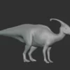 Charonosaurus Basemesh 3D Model Free Download 3D Model Creature Guard 13