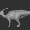 Charonosaurus Basemesh 3D Model Free Download 3D Model Creature Guard 14