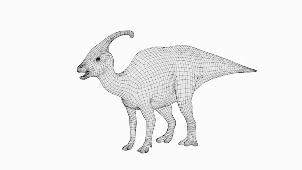 Charonosaurus Basemesh 3D Model Free Download 3D Model Creature Guard 9
