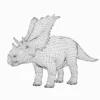 Chasmosaurus Basemesh 3D Model Free Download 3D Model Creature Guard 14
