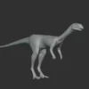 Chilesaurus Basemesh 3D Model Free Download 3D Model Creature Guard 13