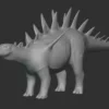Chungkingosaurus Basemesh 3D Model Free Download 3D Model Creature Guard 13