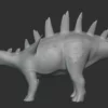 Chungkingosaurus Basemesh 3D Model Free Download 3D Model Creature Guard 15