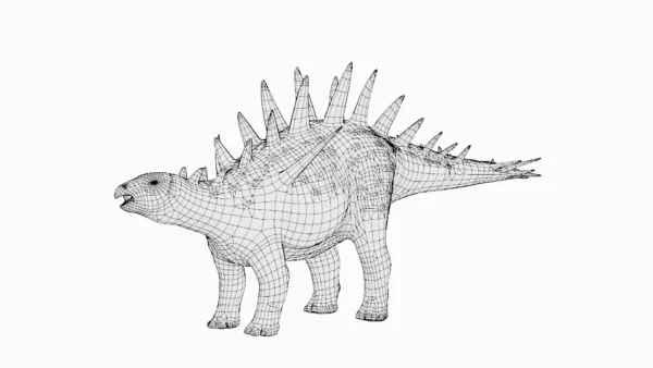 Chungkingosaurus Basemesh 3D Model Free Download 3D Model Creature Guard 10