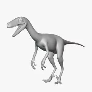 Coelophysis Basemesh 3D Model Free Download 3D Model Creature Guard